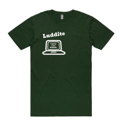 Luddite T Shirt Thumbnail
