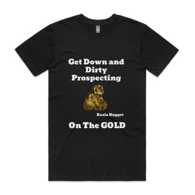 Gold Koala Nugget  Mens T Shirt Thumbnail
